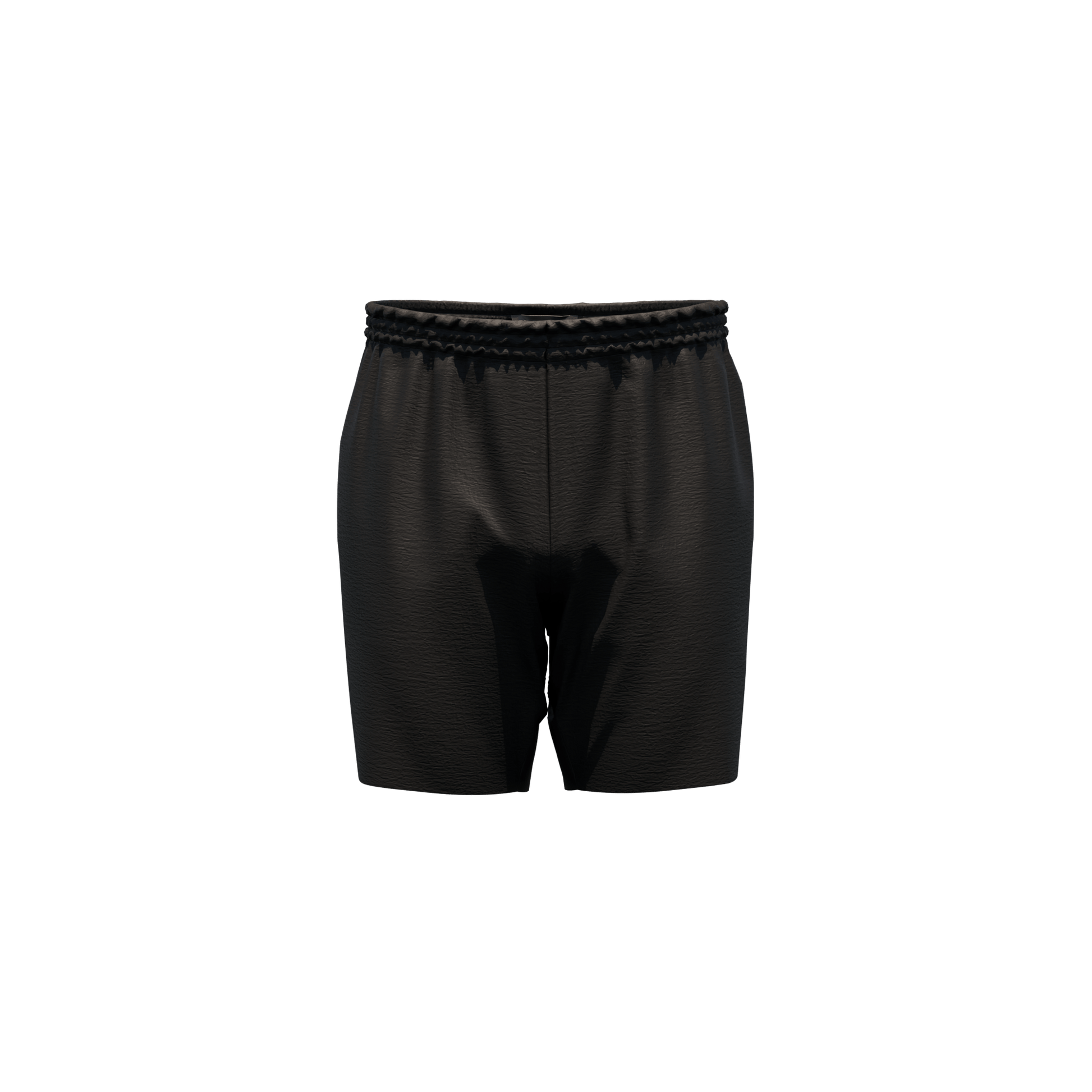 CHARCOAL NYLON SHORTS - SOLOMON'S.LOG