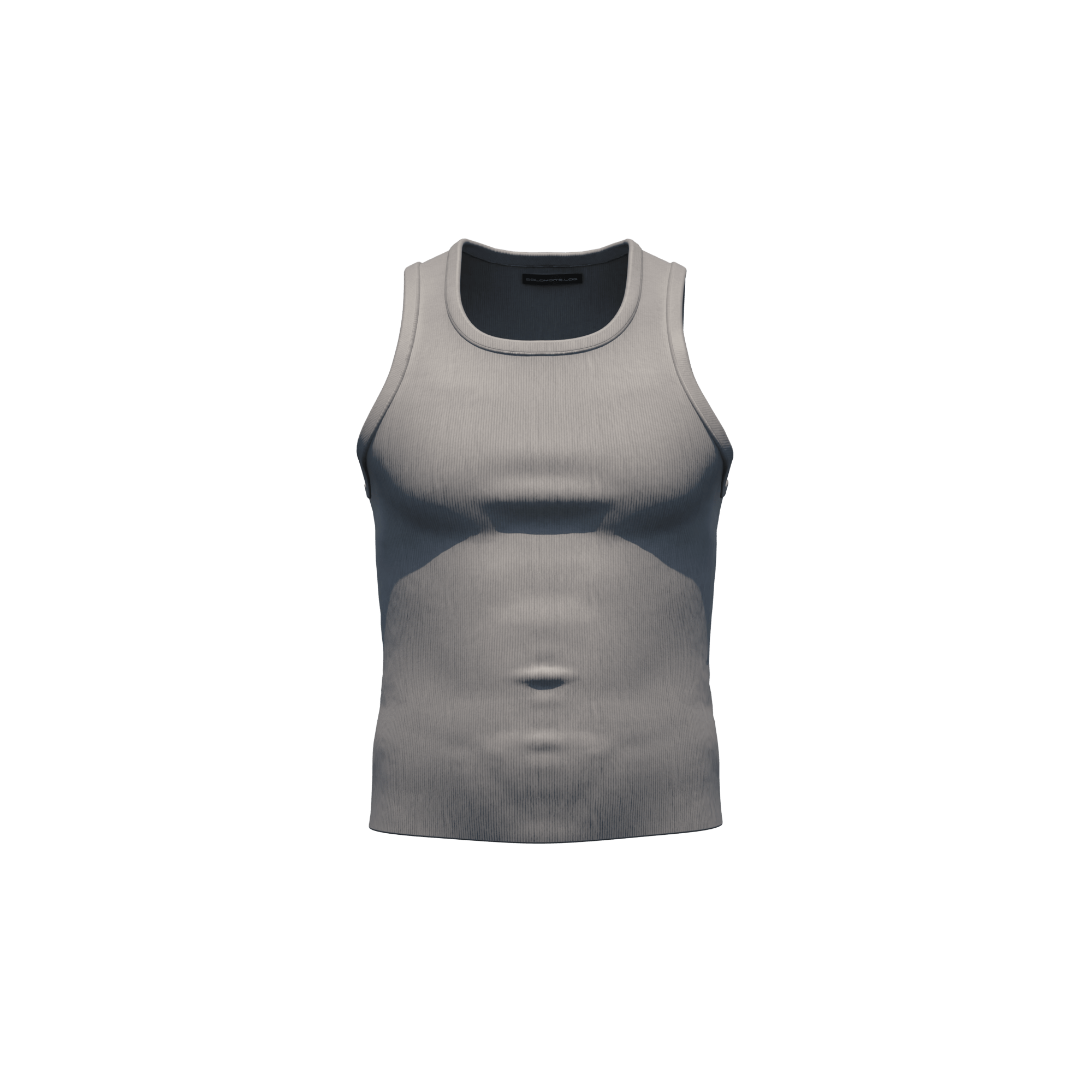 GREY TANK TOP - SOLOMON'S.LOG