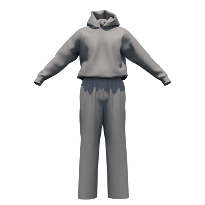 MK - 2 SOLID GREY SWEATSUIT - SOLOMON'S.LOG